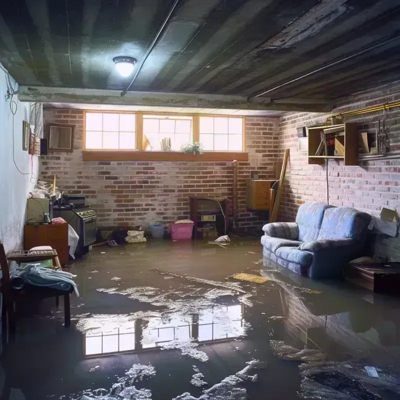 Flooded Basement Cleanup in Central, LA